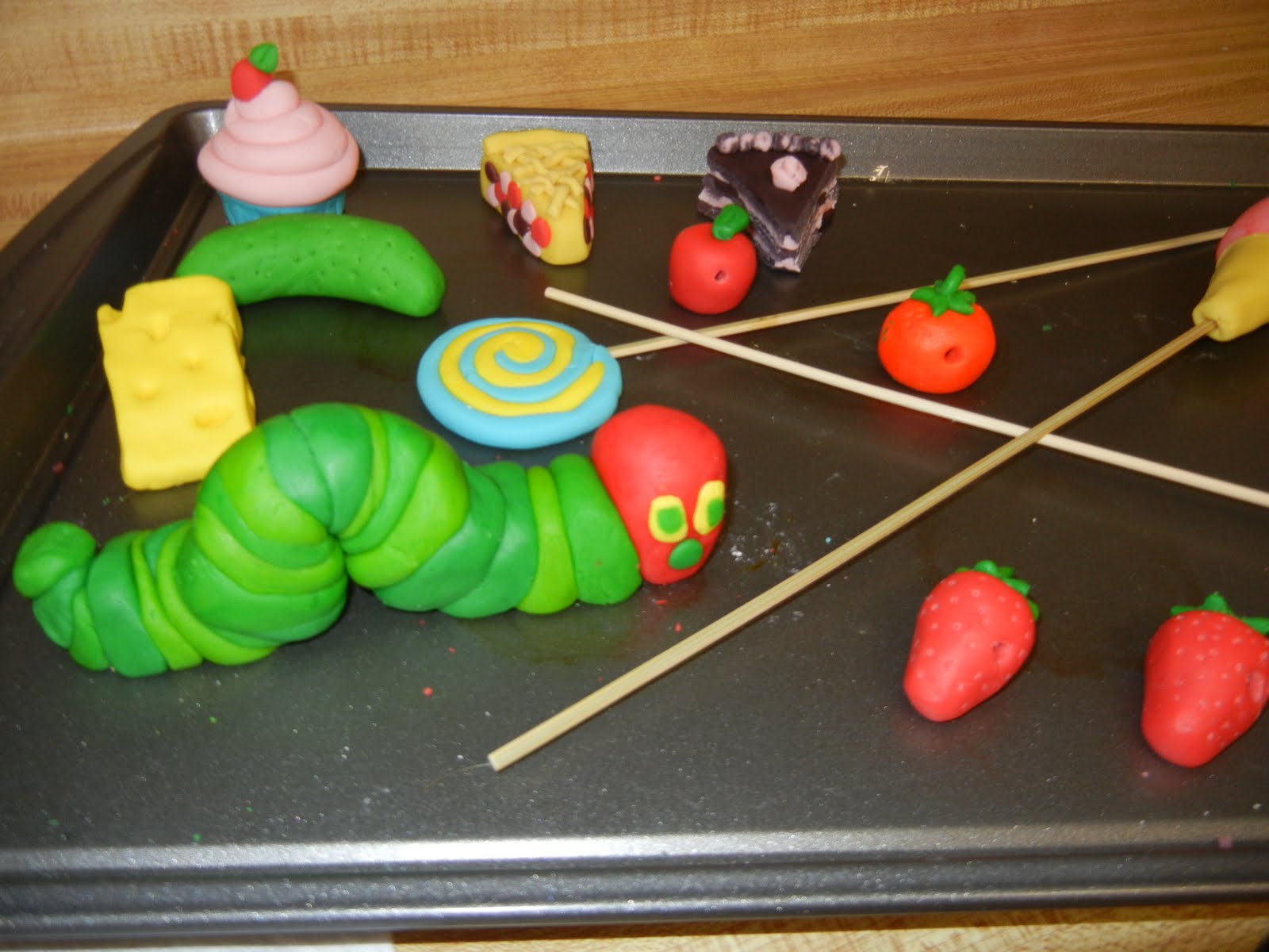 Hungry Caterpillar Cake Topper