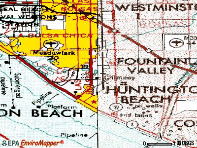 Huntington Beach Ca Map