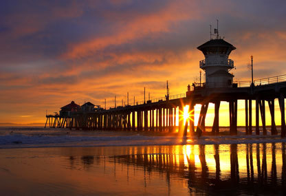 Huntington Beach California Sunset