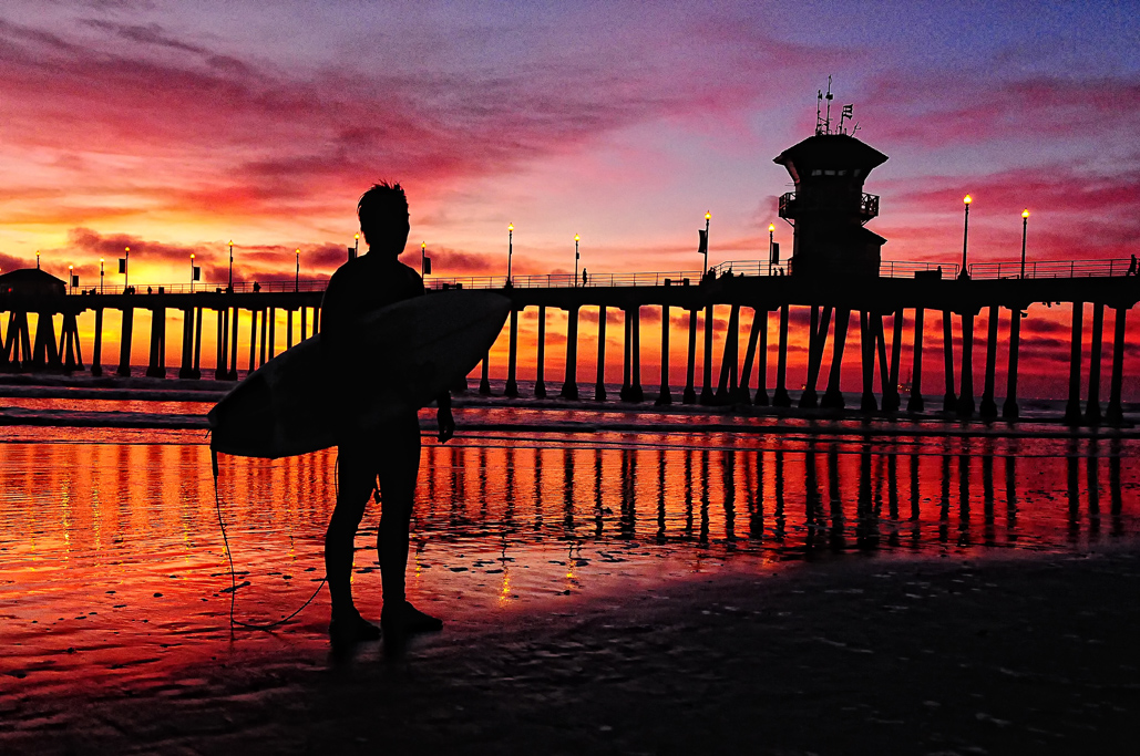 Huntington Beach California Sunset