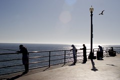 Huntington Beach Pier Fishing