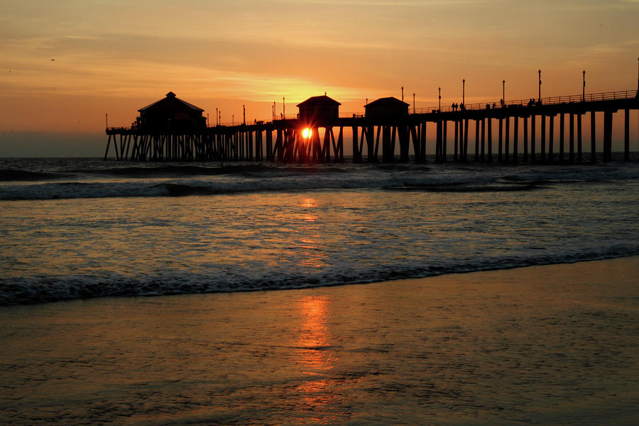 Huntington Beach Pier Sunset