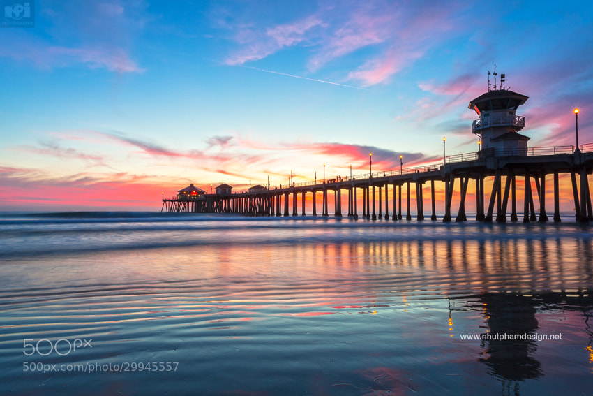 Huntington Beach Pier Sunset