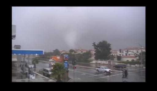 Huntington Beach Pier Tornado