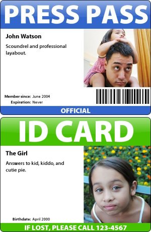 Id Card Sample