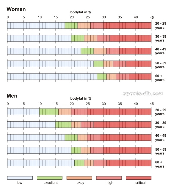 Ideal Body Fat Percentage