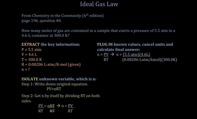 Ideal Gas Law Problems