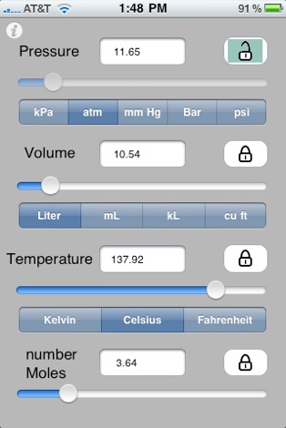 Ideal Gas Law Units