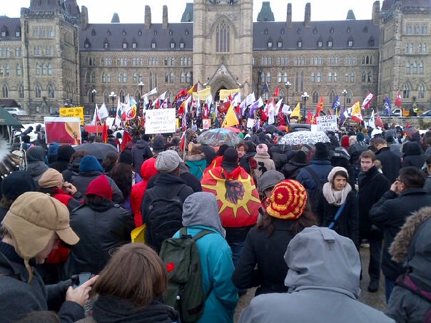 Idle No More Ottawa Protest