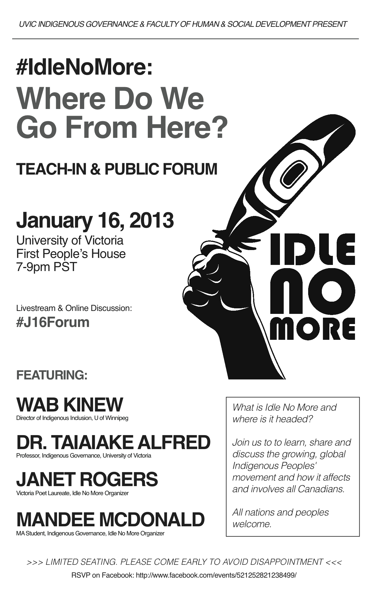 Idle No More Posters