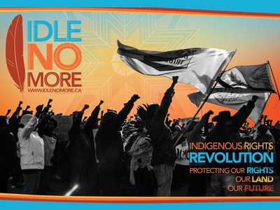 Idle No More Posters