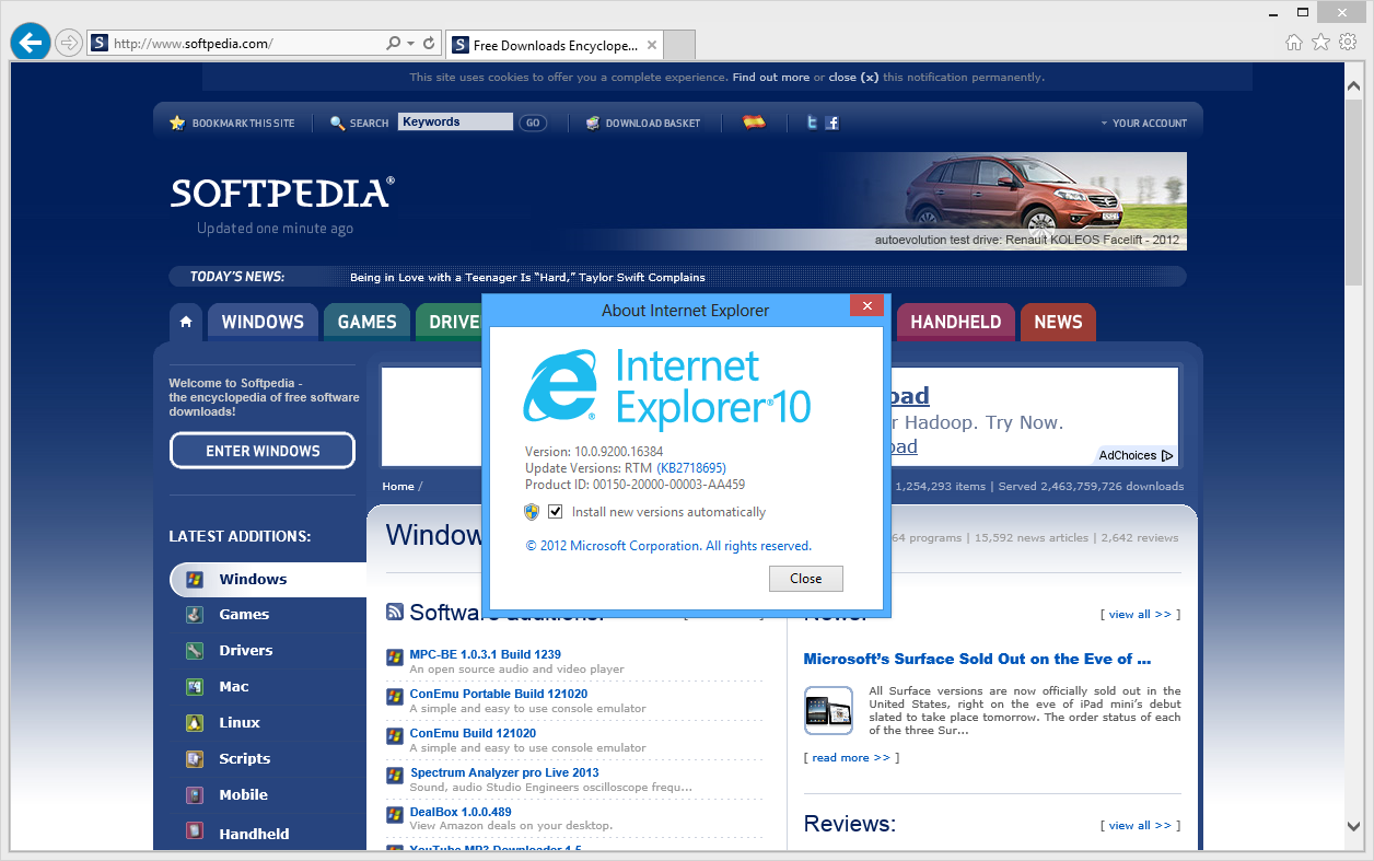 Ie 10 Images