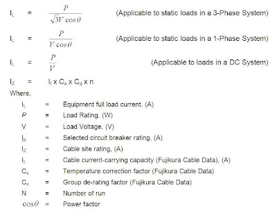 Iec Cable Sizing Calculation