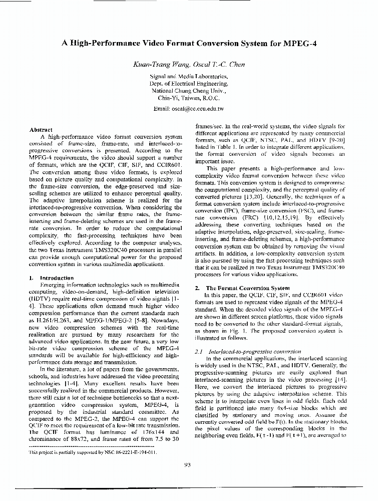 Ieee Format