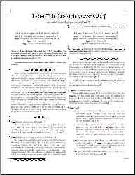 Ieee Format For Abstract Pdf