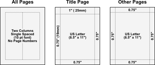 Ieee Paper Format Font Size