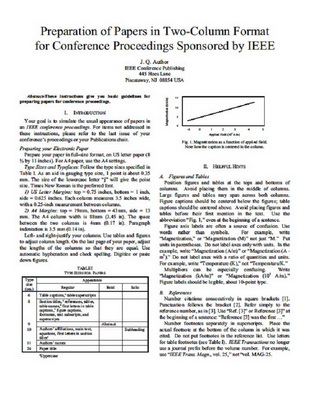 Ieee Paper Template Download