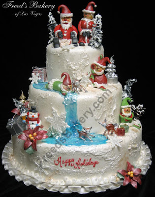 Images Of Christmas Cakes