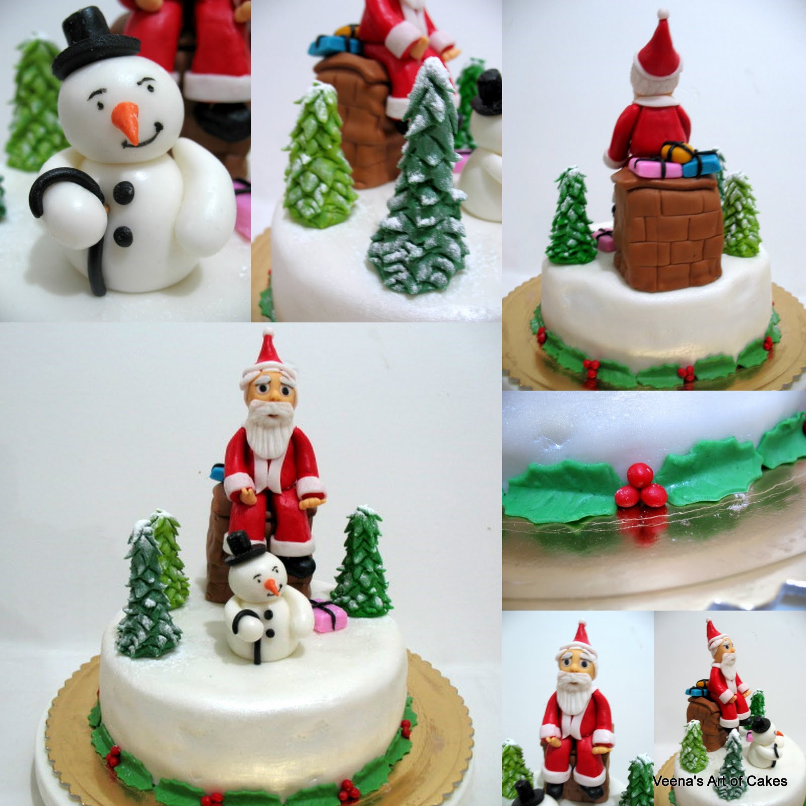 Images Of Christmas Cakes