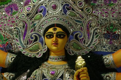 Images Of Goddess Durga In Kolkata