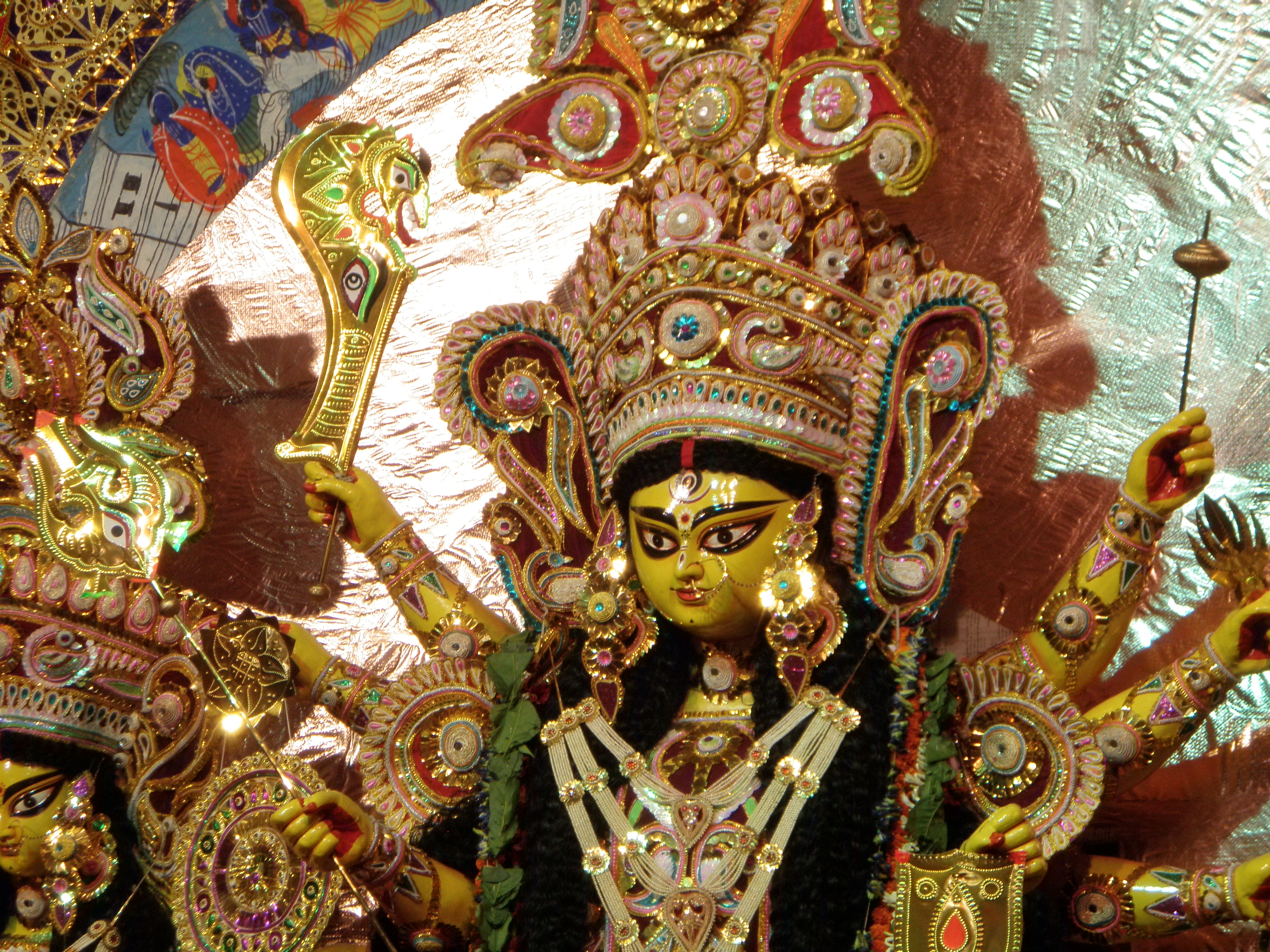 Images Of Goddess Durga In Kolkata