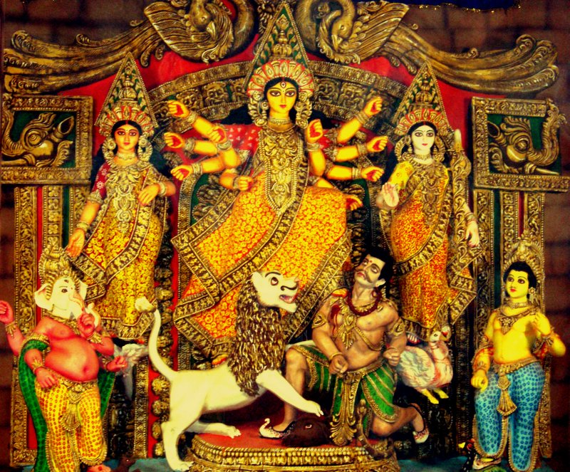 Images Of Goddess Durga In Kolkata