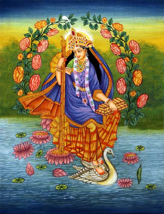 Images Of Goddess Saraswati