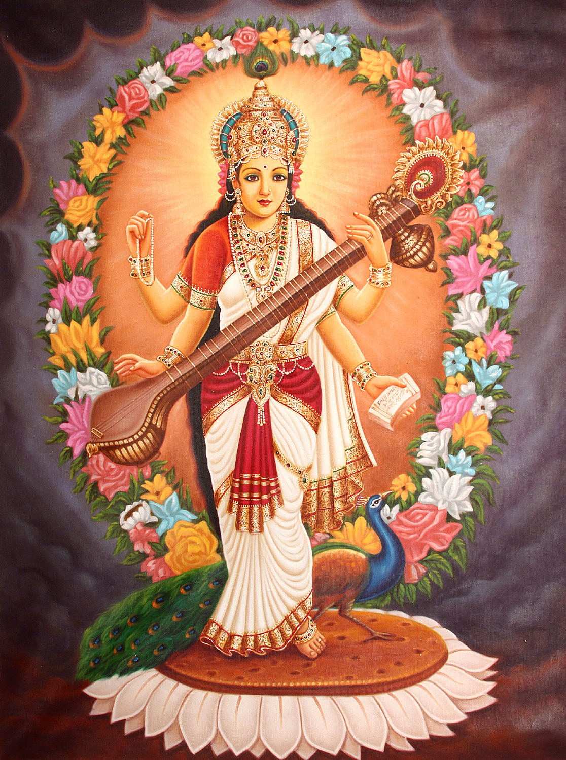 Images Of Goddess Saraswati