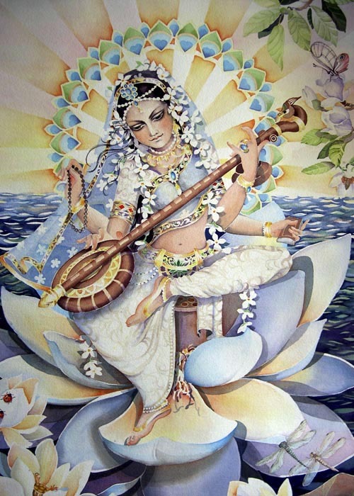 Images Of Goddess Saraswati