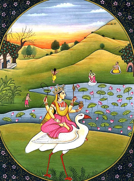 Images Of Goddess Saraswati