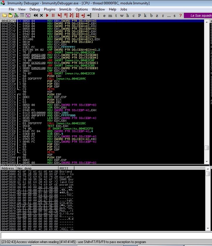 Immunity Debugger