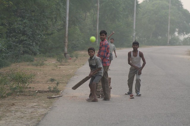 Indian Children Playing With Toys