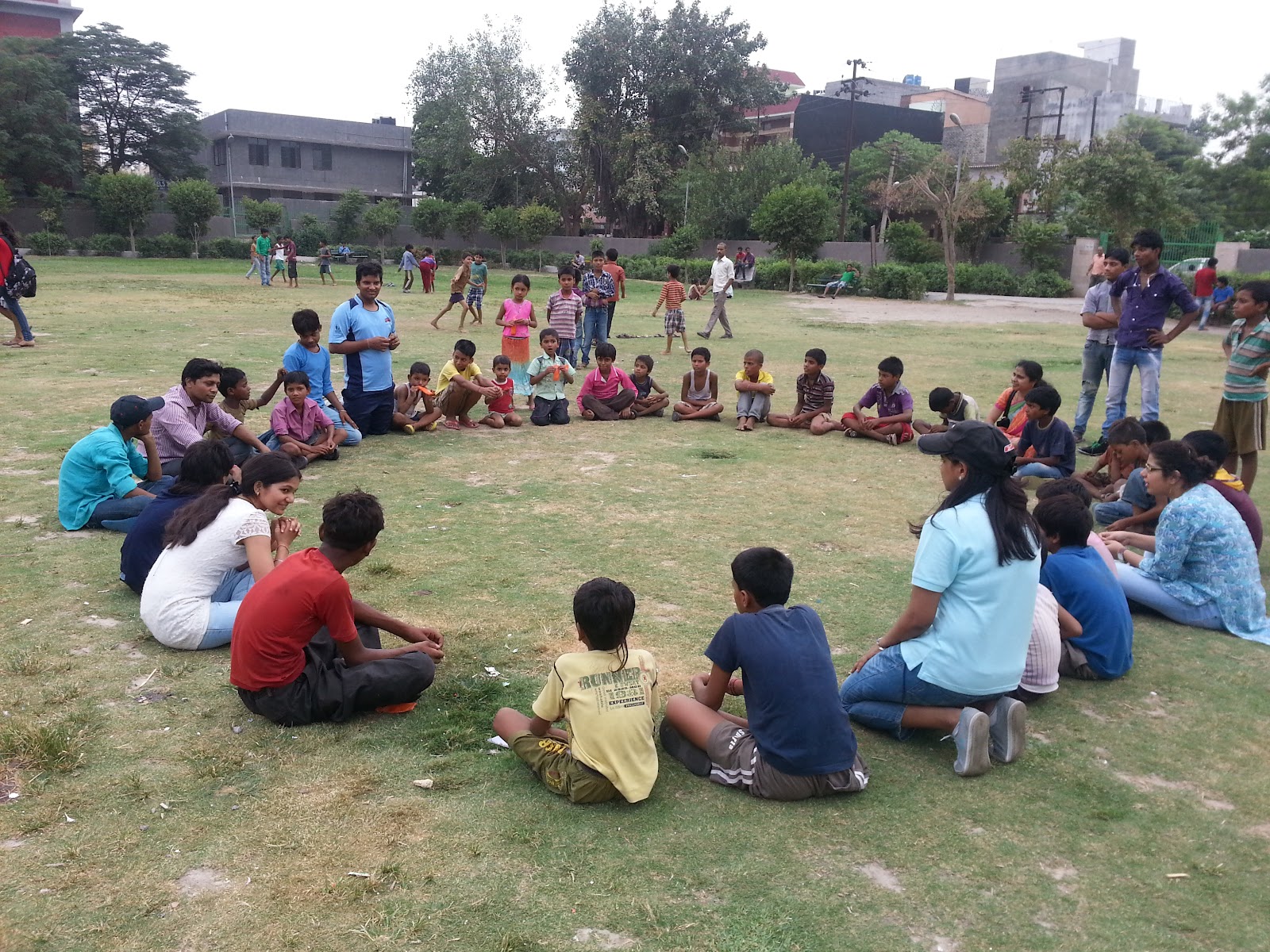 Indian Children Playing With Toys