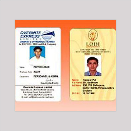 Indian Company Id Card Sample