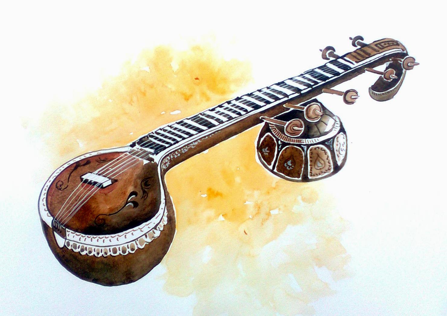 Indian Musical Instruments Images