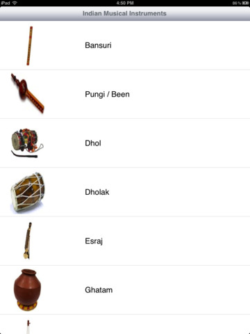 Indian Musical Instruments Pictures With Names