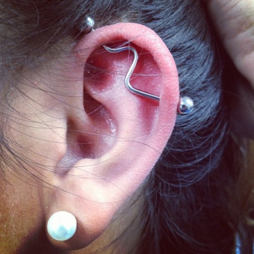 Industrial Piercing Barbell