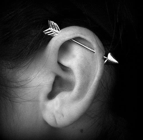 Industrial Piercing Barbell