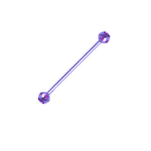 Industrial Piercing Barbell