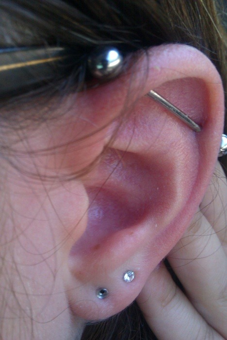 Industrial Piercing Gone Wrong