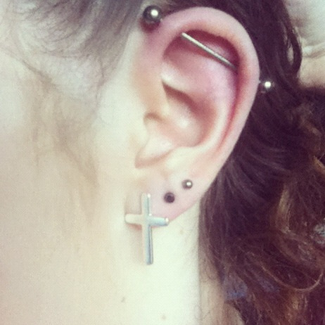 Industrial Piercing Infection