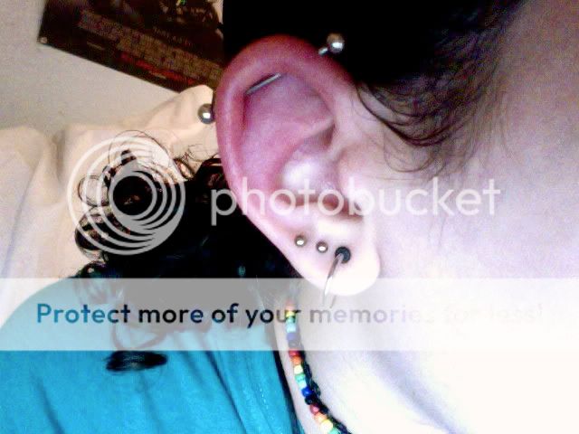 Industrial Piercing Infection