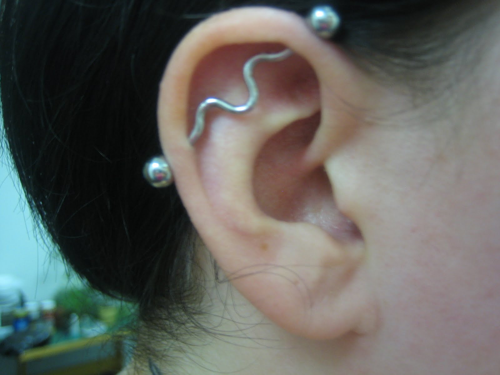 Industrial Piercing Infection Signs