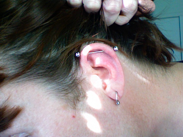 Industrial Piercing Infection Signs