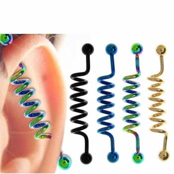 Industrial Piercing Jewelry For Men