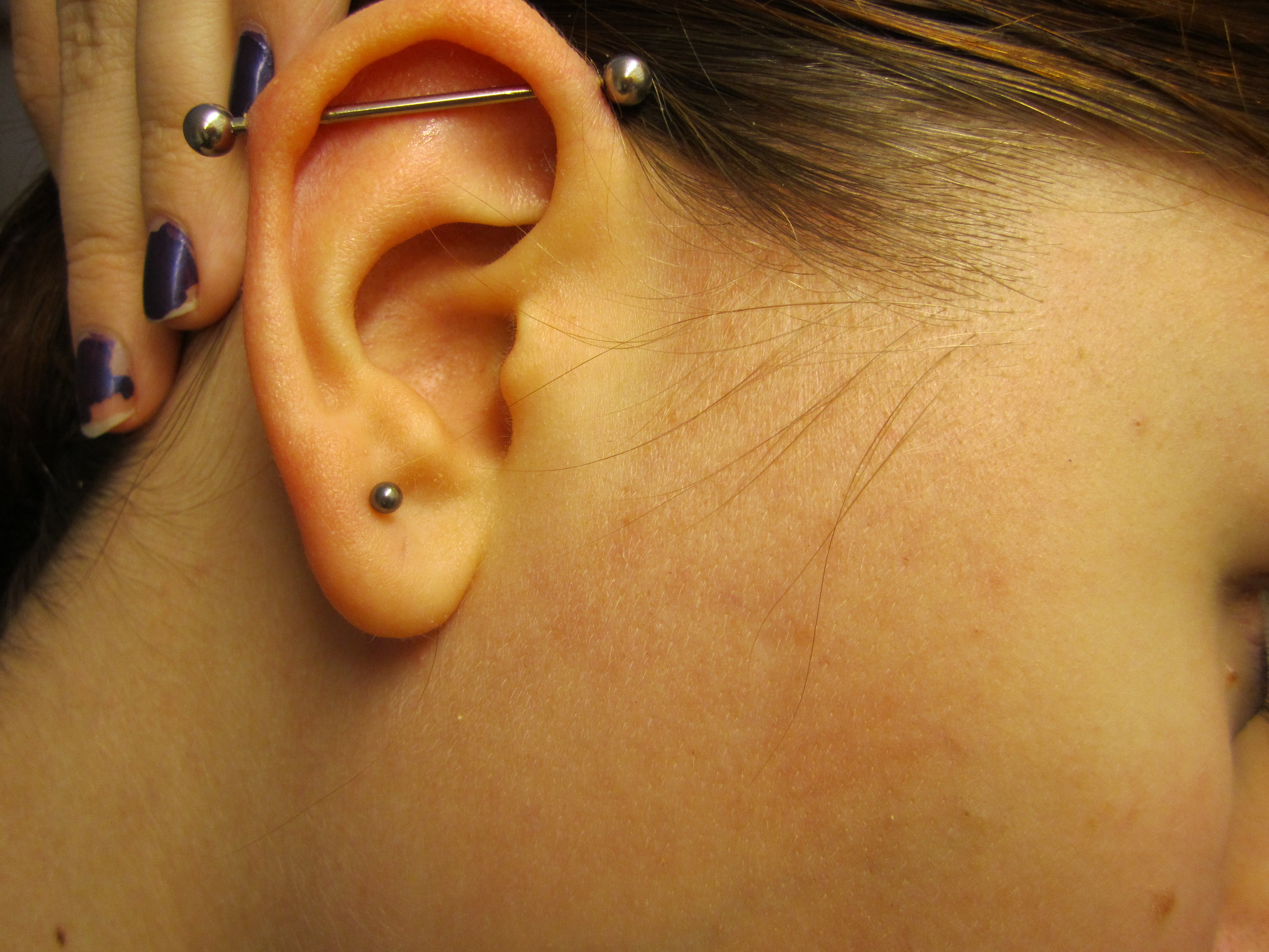 Industrial Piercing Tumblr