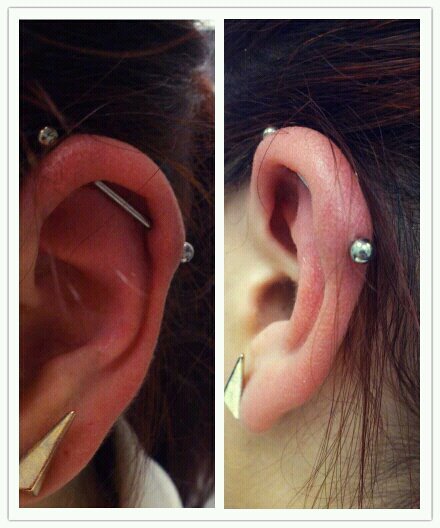 Industrial Piercing Tumblr