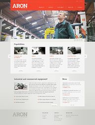 Industrial Web Design Inspiration