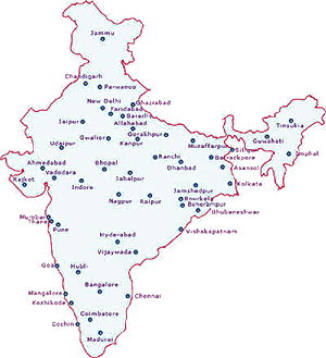 Industries In India Map