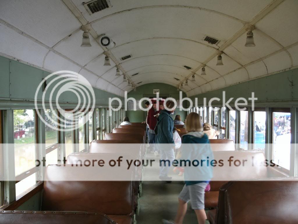 Inside Amtrak Train